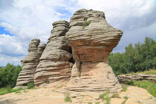 克什克腾石阵景区