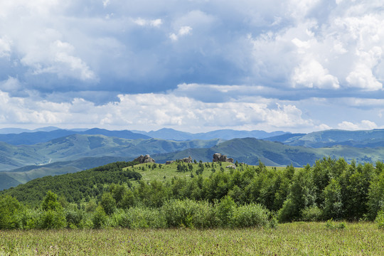 克什克腾石阵景区