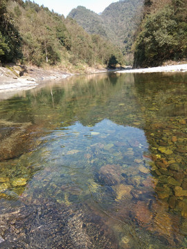 山水河流