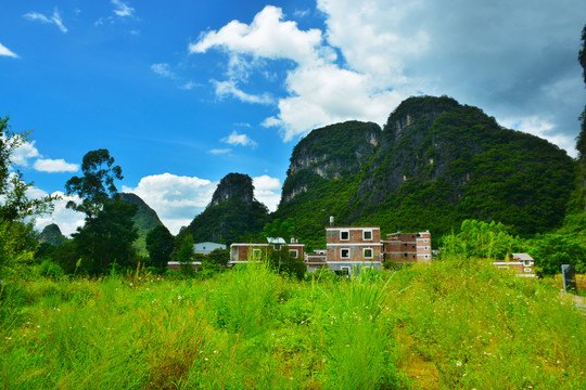 贺州钟山田园风光