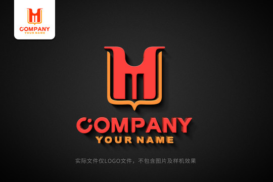 HM字母標(biāo)志MH
