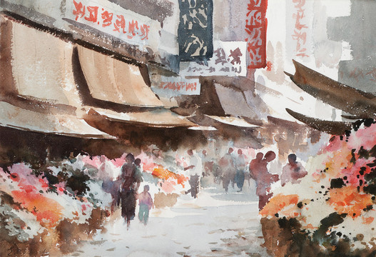 愛德華·西戈香港花卉市場