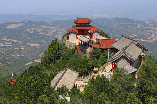 陕西宜川县蟒头山