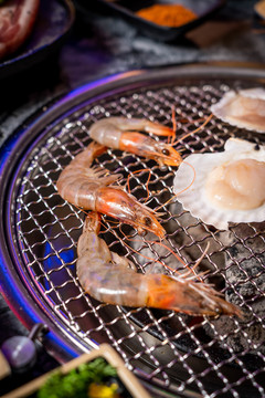 日式烤虾