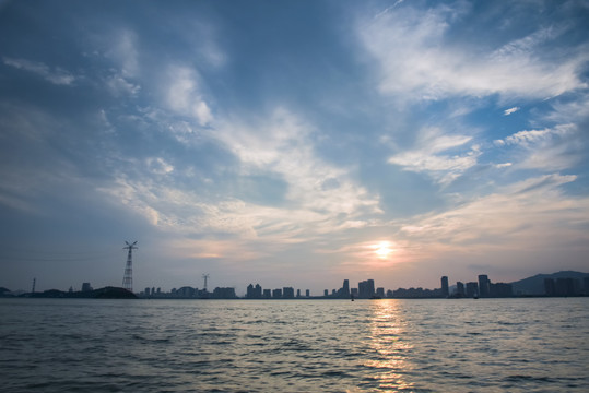 廈門海滄日落