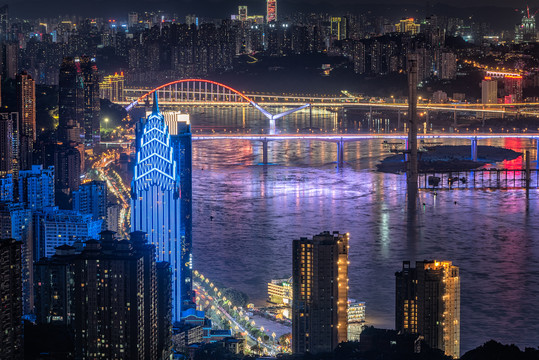 重庆城市夜景风光