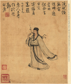  陳洪綬陳洪綬人物畫