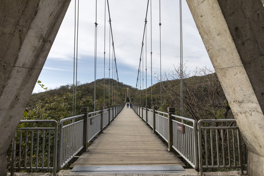 天门山悬索桥