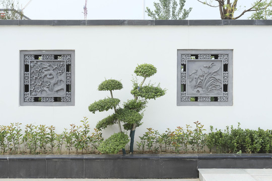 唐语新中式砖雕别墅装饰案例