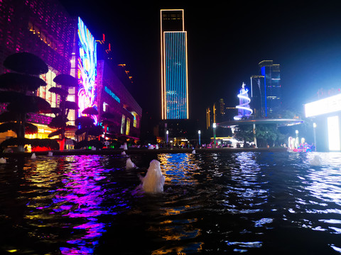 洛阳泉舜夜景