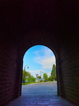 东湖楚城城门