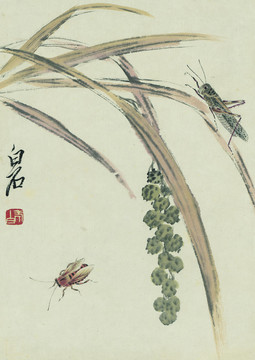 齊白石冊(cè)頁
