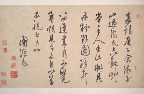 陳淳花卉圖