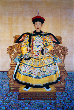  郎世寧乾隆皇帝畫像