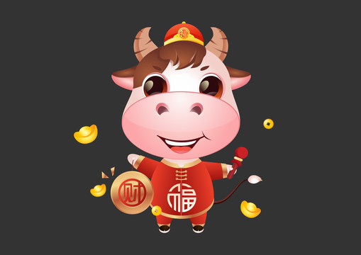 招財(cái)牛
