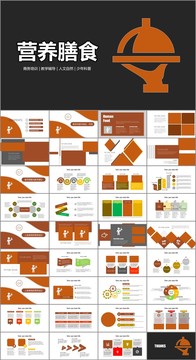 食物的营养主题动态PPT模板