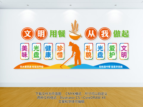文明用餐從我做起