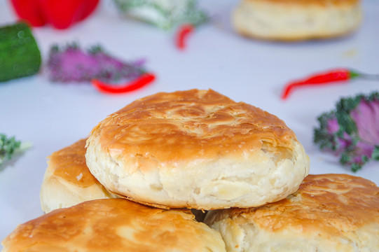 糕点饼子零食锅盔