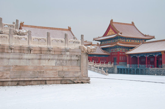 故宫雪景