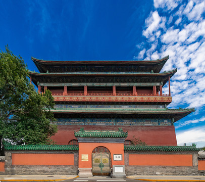 北京古代建筑鼓楼
