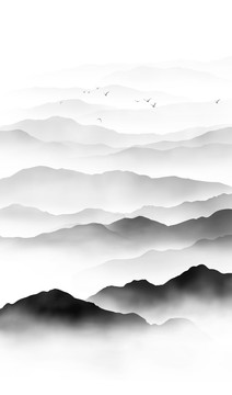 水墨山水畫