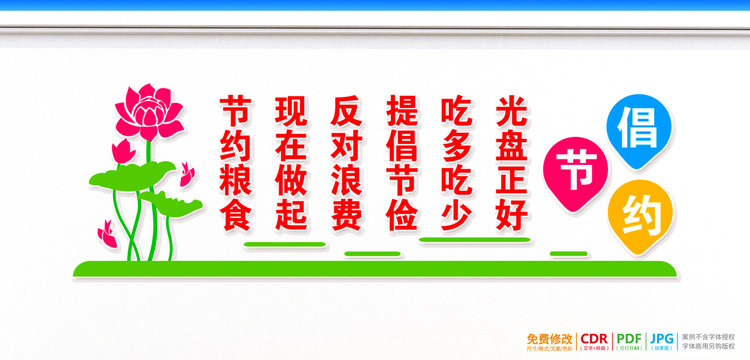 學(xué)校食堂文化墻