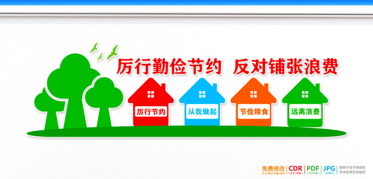 社區(qū)文化厲行節(jié)約反對(duì)浪費(fèi)