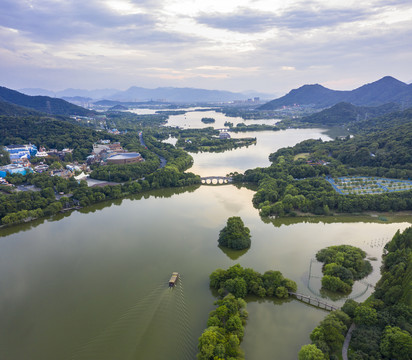 杭州湘湖航拍