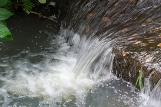 溪水激流