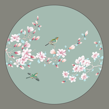 花鳥裝飾畫
