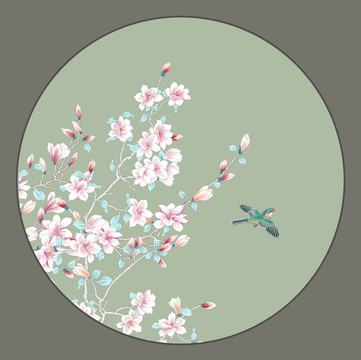 花鳥裝飾畫