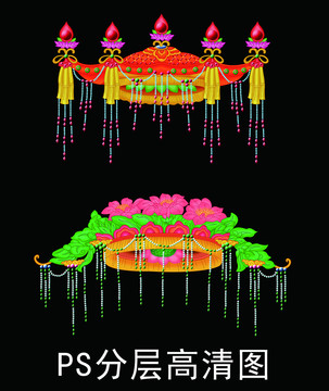 佛祖菩薩寶傘
