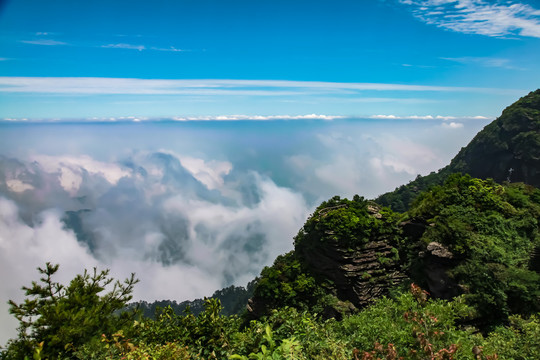 九宫山云海