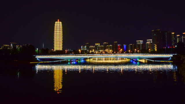 郑东新区夜景