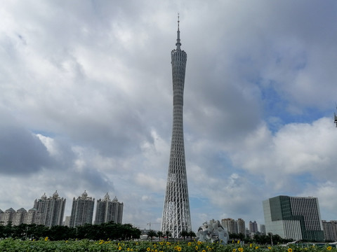 广州地标电视塔小蛮腰