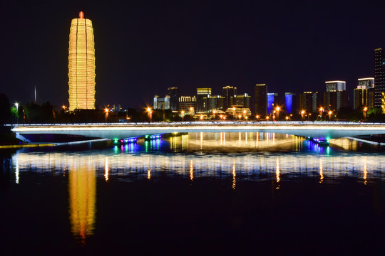 郑东新区夜景