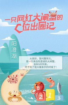 大閘蟹長(zhǎng)圖
