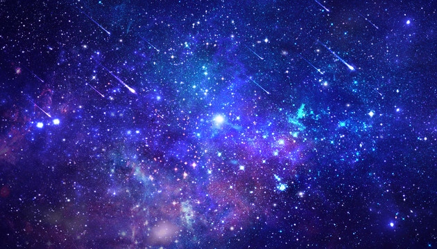 藍(lán)色星空圖