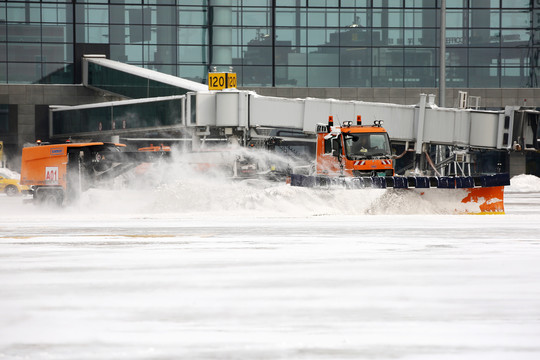 机场大型扫雪车