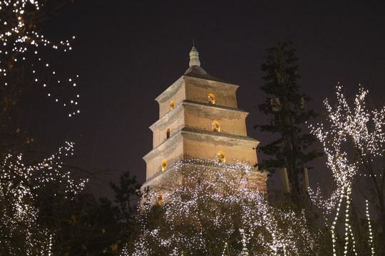 大雁塔夜景