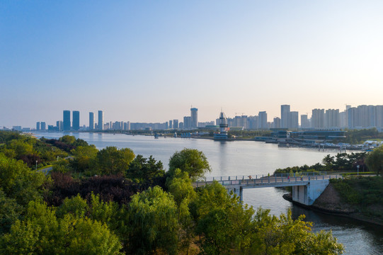 日照城市公园建筑风光