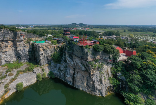 夫子山景区全景