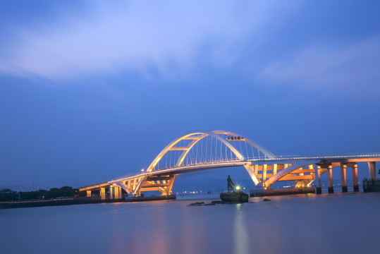 厦门五缘大桥夜景