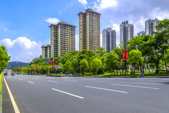 南宁五象新区街景