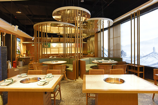 海鲜火锅店餐厅设计