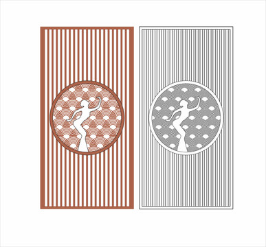 孔雀屏風(fēng)隔斷