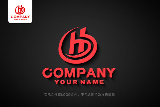 HD字母标志DH