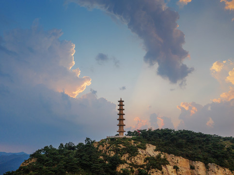 唯美山景