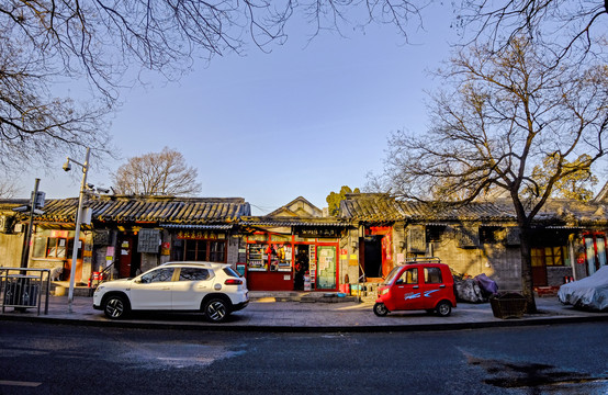 北京旧街景