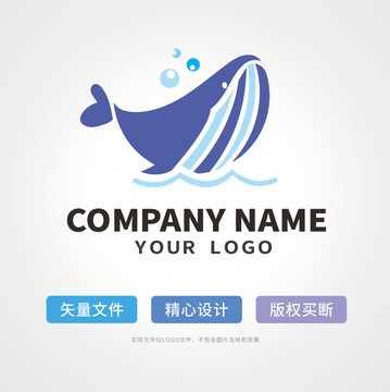 大鲸鱼logo